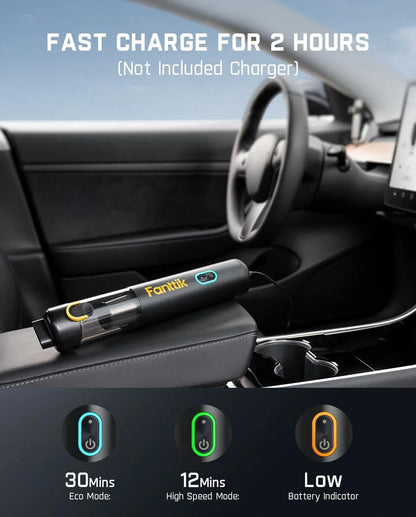 Fanttik Slim V8 Mate™ Portable Car Vacuum